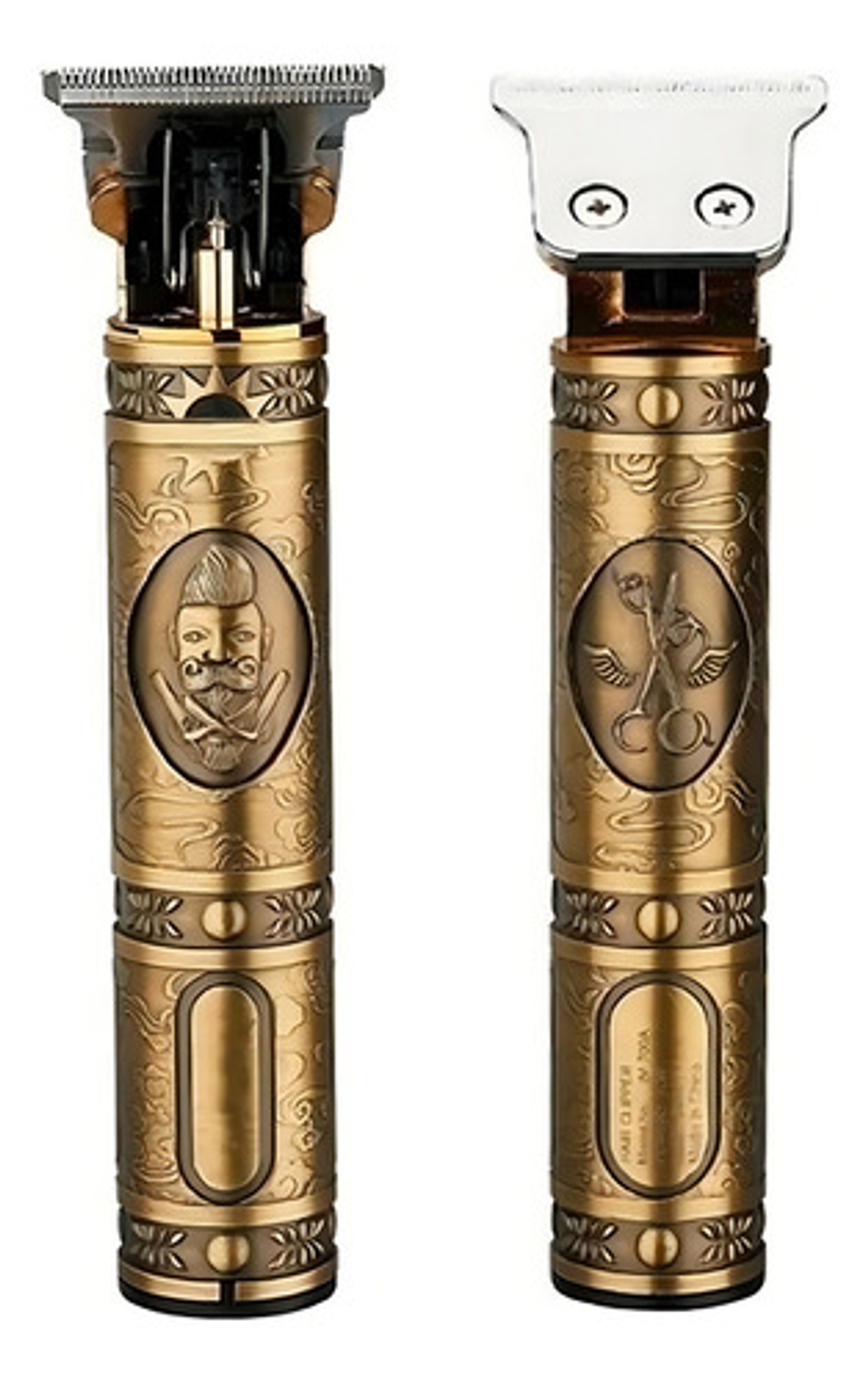 Afeitadora Eléctrica Maquina Corta Pelo Barba Recortadora Afeitadora Rorostore Bronce 4