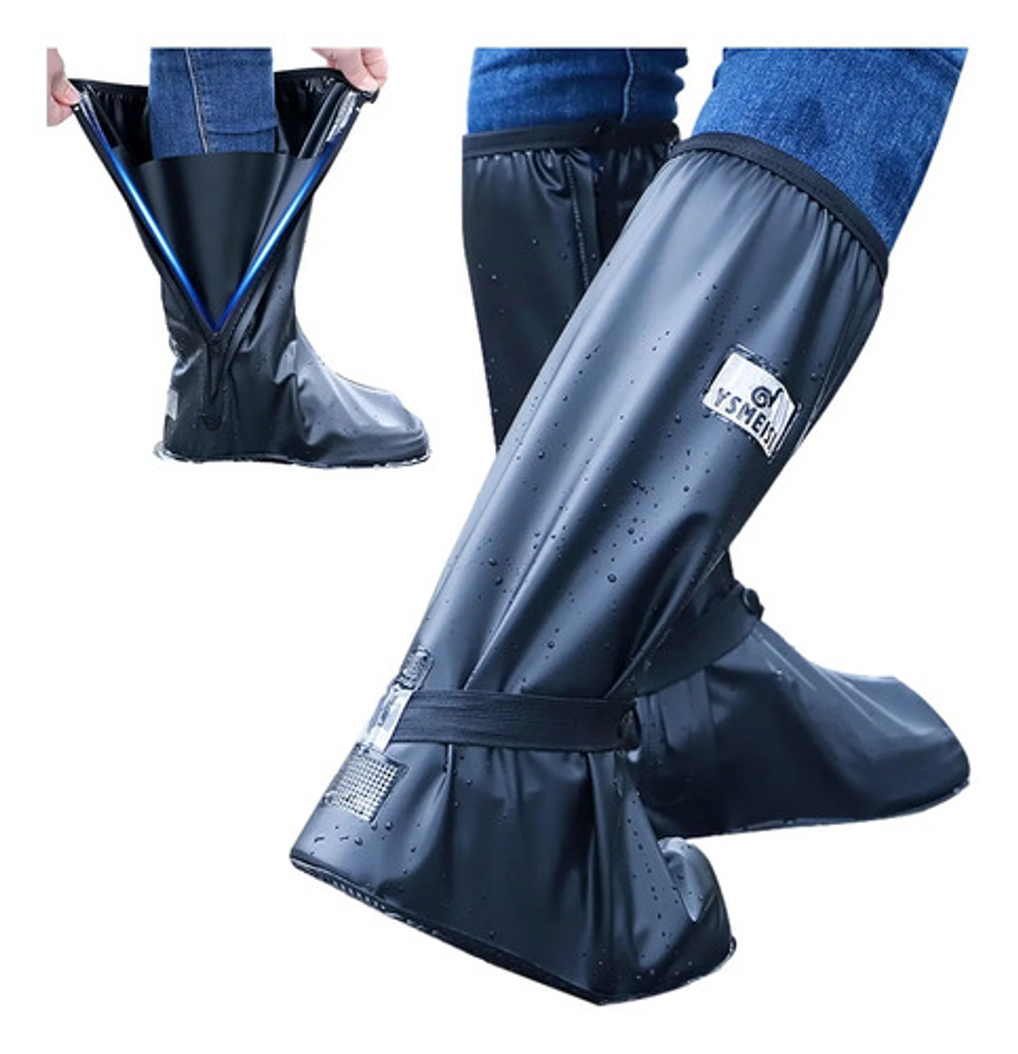 Cubre Zapatos Botas Impermeables  Para Lluvian 1