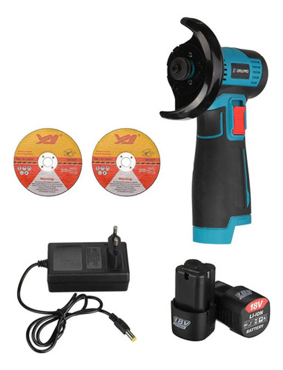 Máquina Cortadora Y Pulidora 12v + 2 Amoladoras Angulares  6