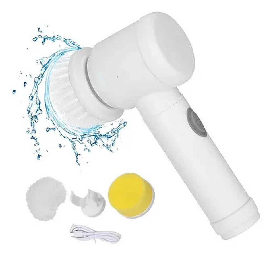 Cepillo De Limpieza Eléctrico Inalámbrico 5 En 1 Con Multifu 1