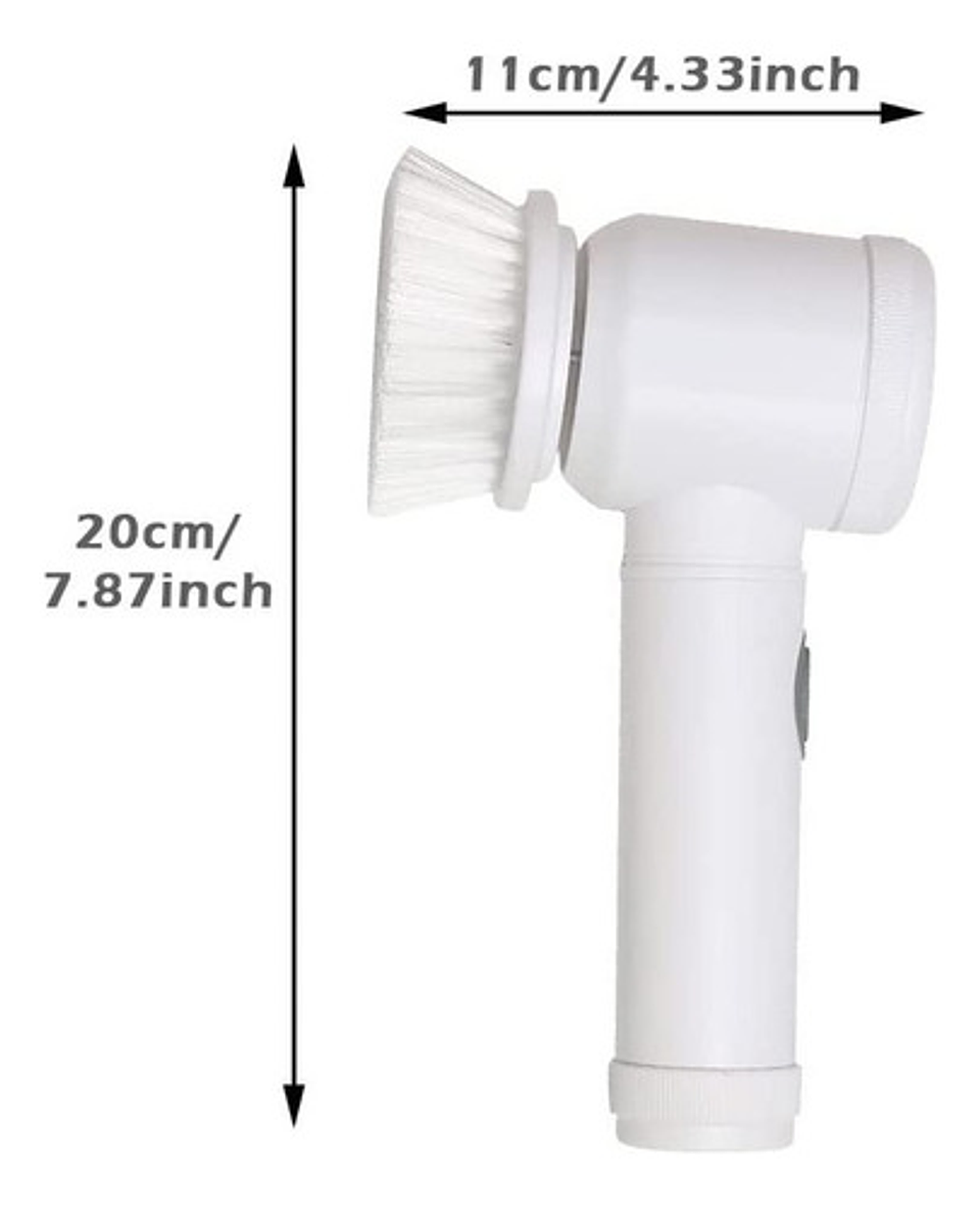 Cepillo De Limpieza Eléctrico Inalámbrico 5 En 1 Con Multifu 8