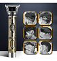Cortadora De Cabello Profesional Cuchilla Ajustable En T Dorado - Miniatura 2