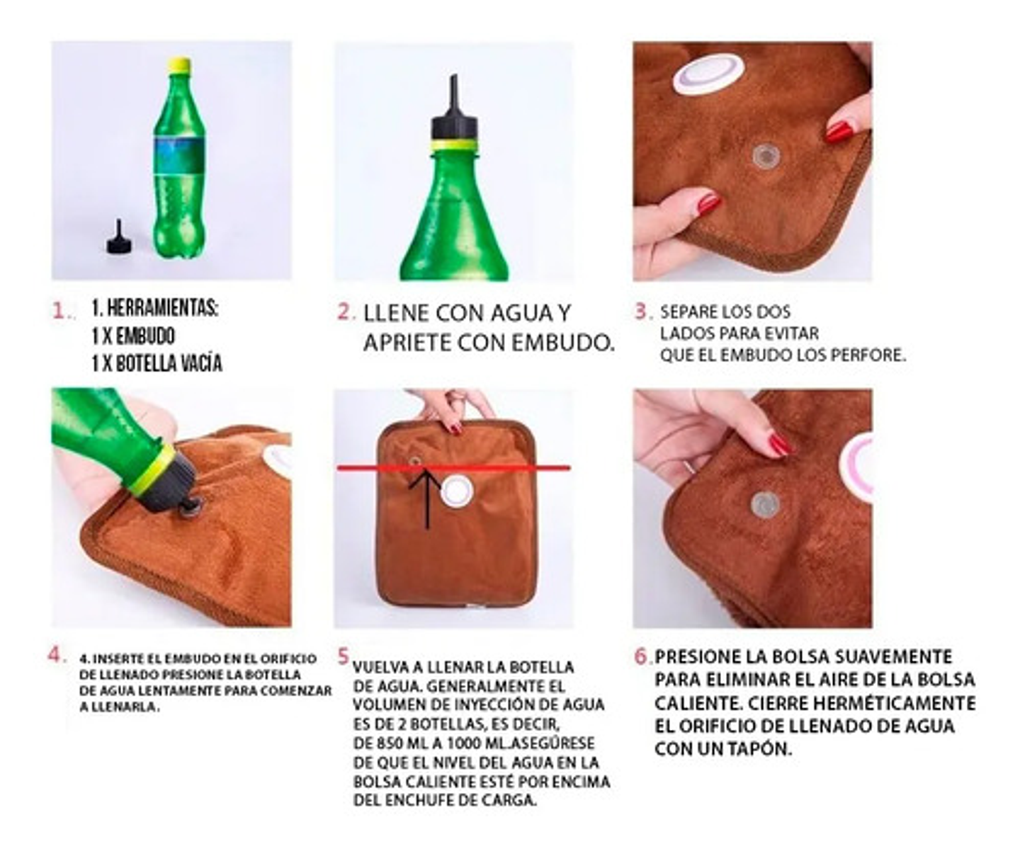 Guatero Electrico Calentador De Manos Y Pies Invierno 4