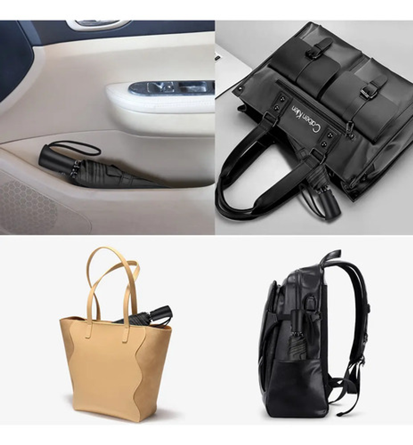 Paraguas Bolsillo 8 Varillas Paragua Cartera Plegable  11