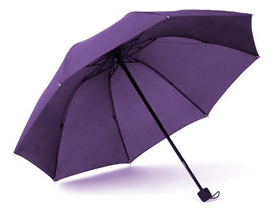 Paraguas Bolsillo 8 Varillas Paragua Cartera Plegable  27