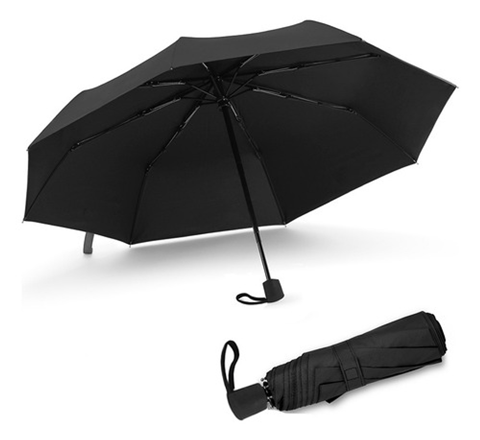 Paraguas Bolsillo 8 Varillas Paragua Cartera Plegable  29