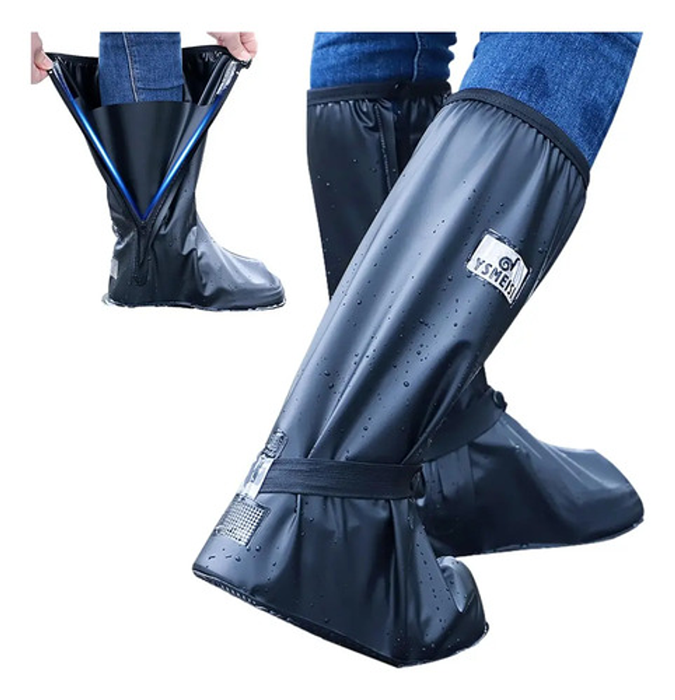 Botas Impermeables Cubre Zapatos Impermeables Para Lluvia 1