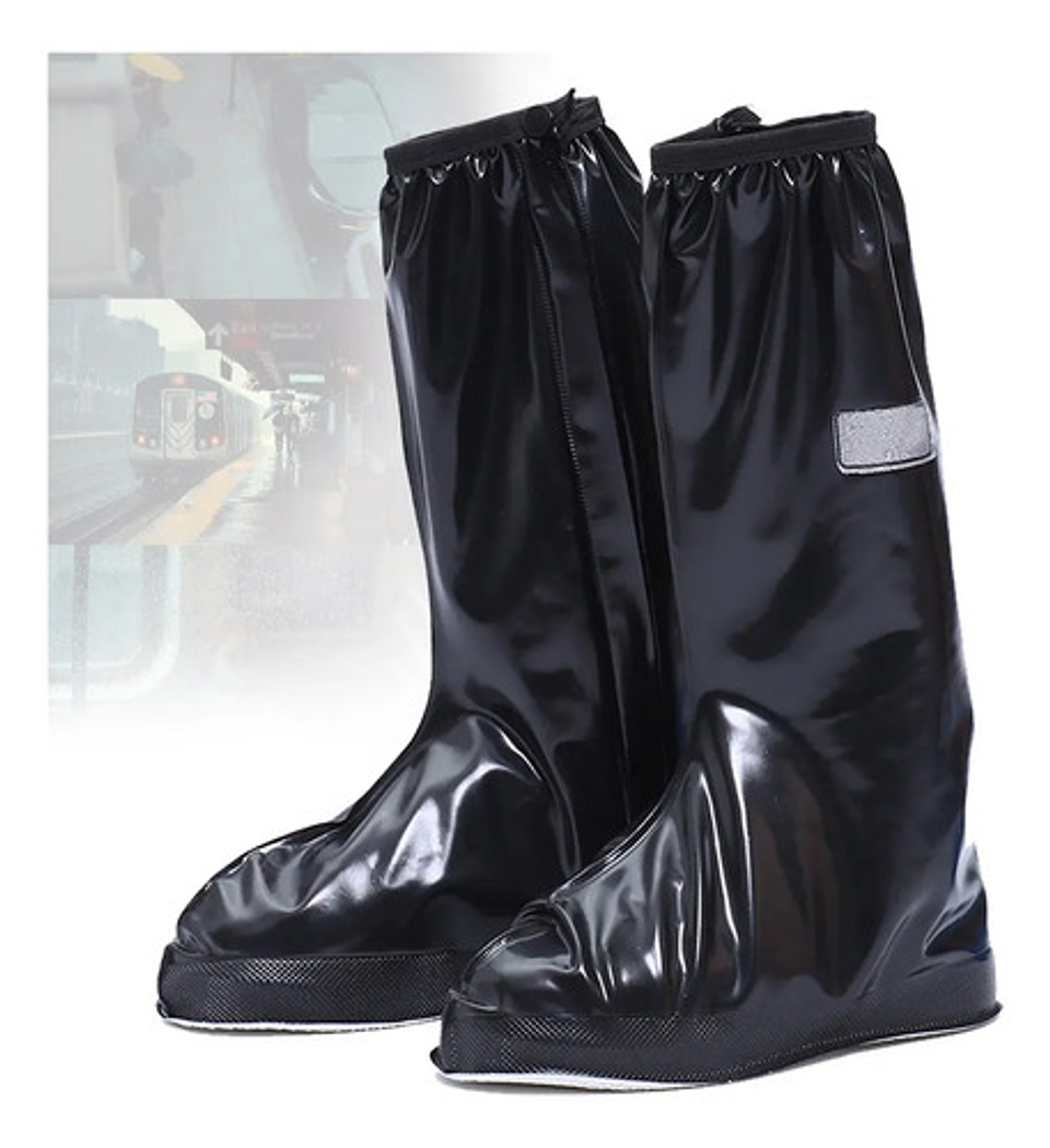 Botas Impermeables Cubre Zapatos Impermeables Para Lluvia 3