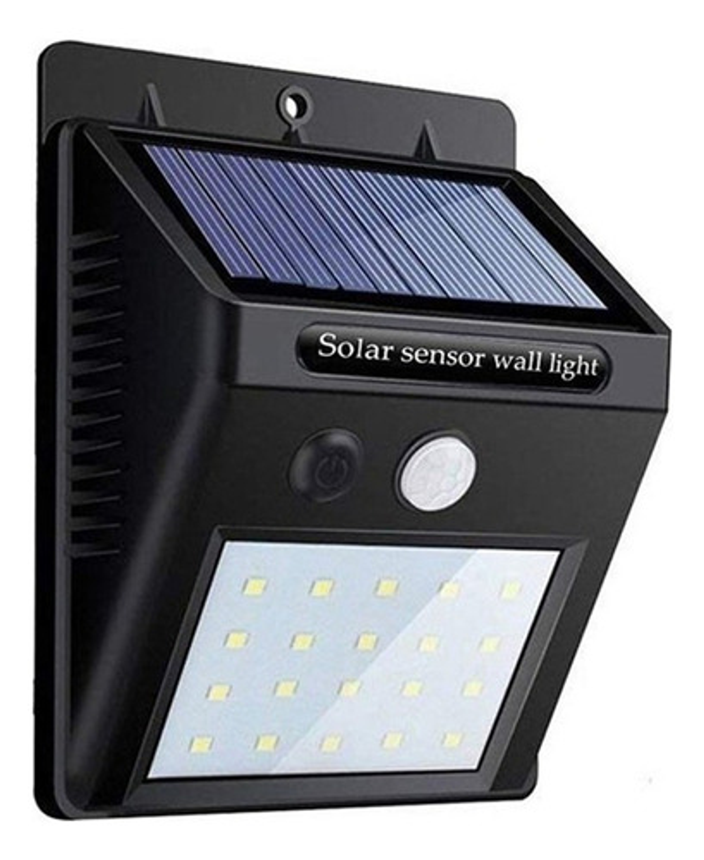 Luces Solares Exterior Luminaria Solar Led Luces Led Sensor Color Negro 1