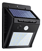 Luces Solares Exterior Luminaria Solar Led Luces Led Sensor Color Negro - Miniatura 1