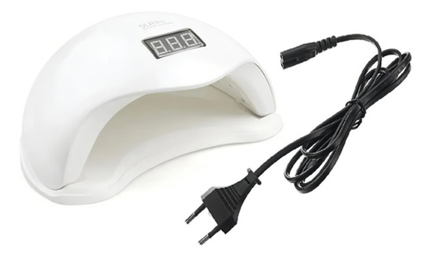 Secador De Uñas Led Profesional 48 Watts Led Uv Manicure D Color Blanco 5