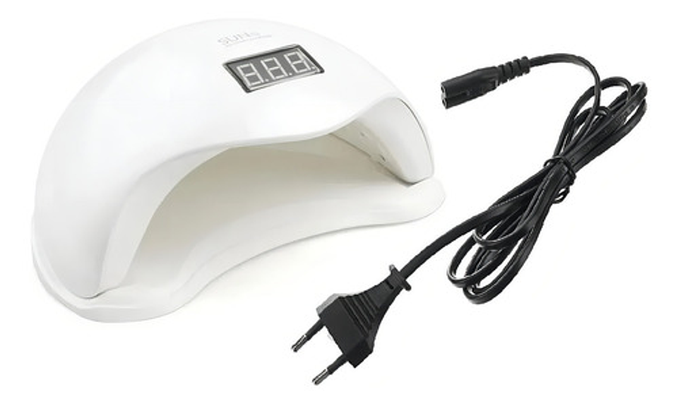 Secador De Uñas Led Profesional 48 Watts Led Uv Manicure D Color Blanco 5