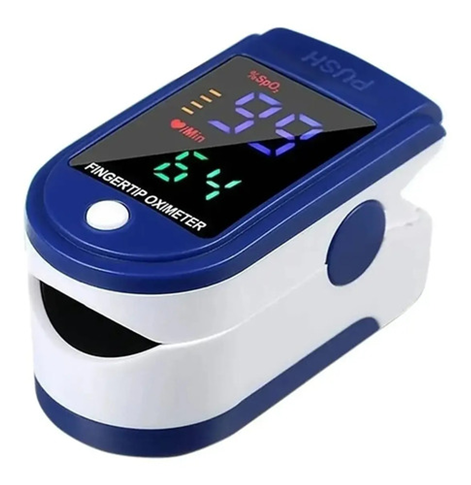Pack X2 Oximetro Saturometro Pulsometro De Oxigeno Salud 1