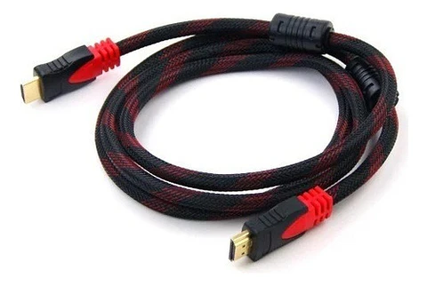 Cable Hdmi 2.0 Qatar Shop 4k 3 Metros Negro Conectores Niq.