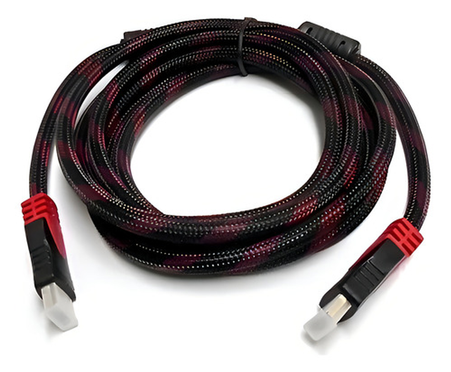 Cable Hdmi 2.0 Qatar Shop 4k 3 Metros Negro Conectores Niq. 2