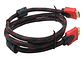 Cable Hdmi 2.0 Qatar Shop 4k 3 Metros Negro Conectores Niq. - Miniatura 5