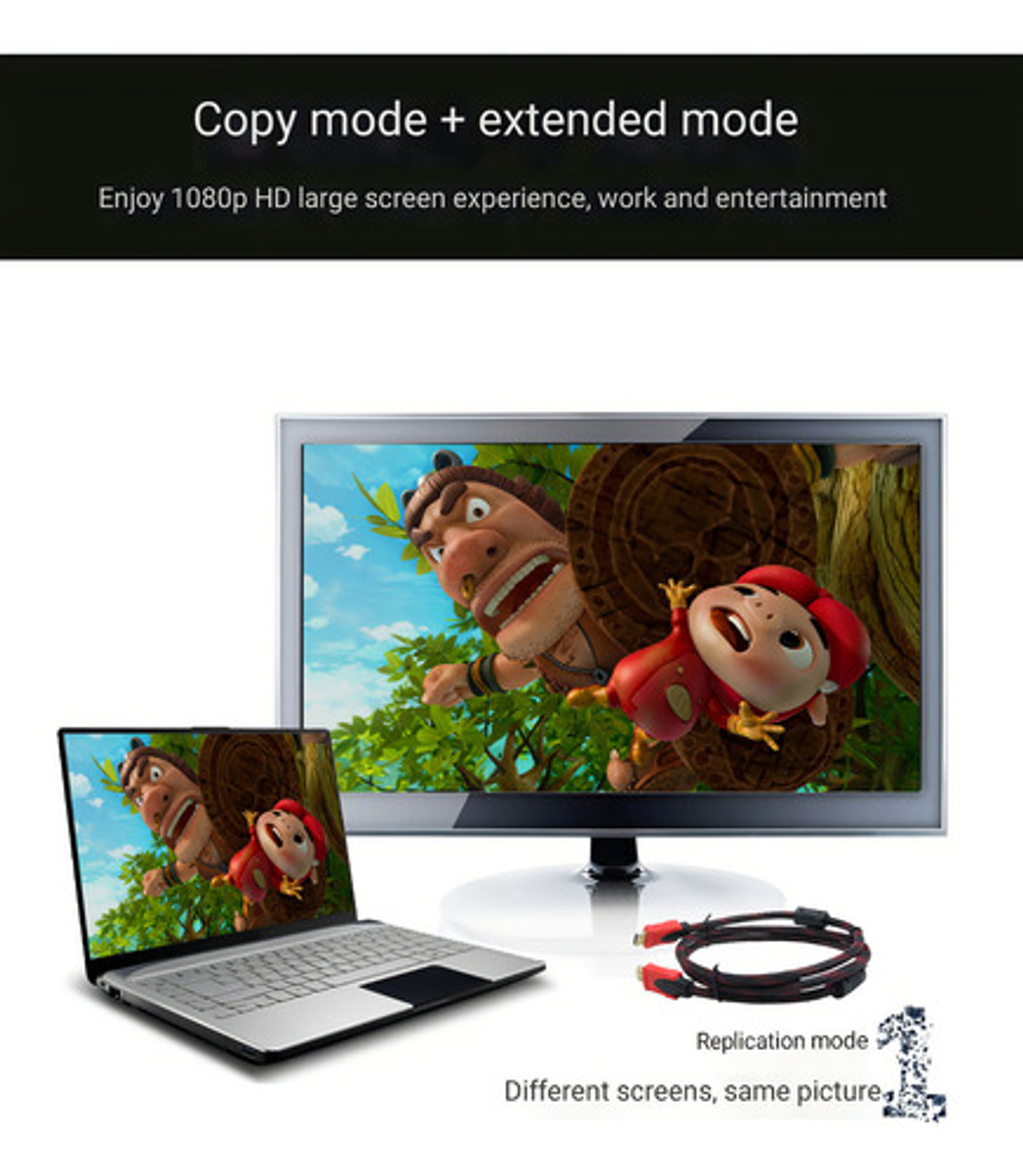 Cable Hdmi 2.0 Qatar Shop 4k 3 Metros Negro Conectores Niq. 6