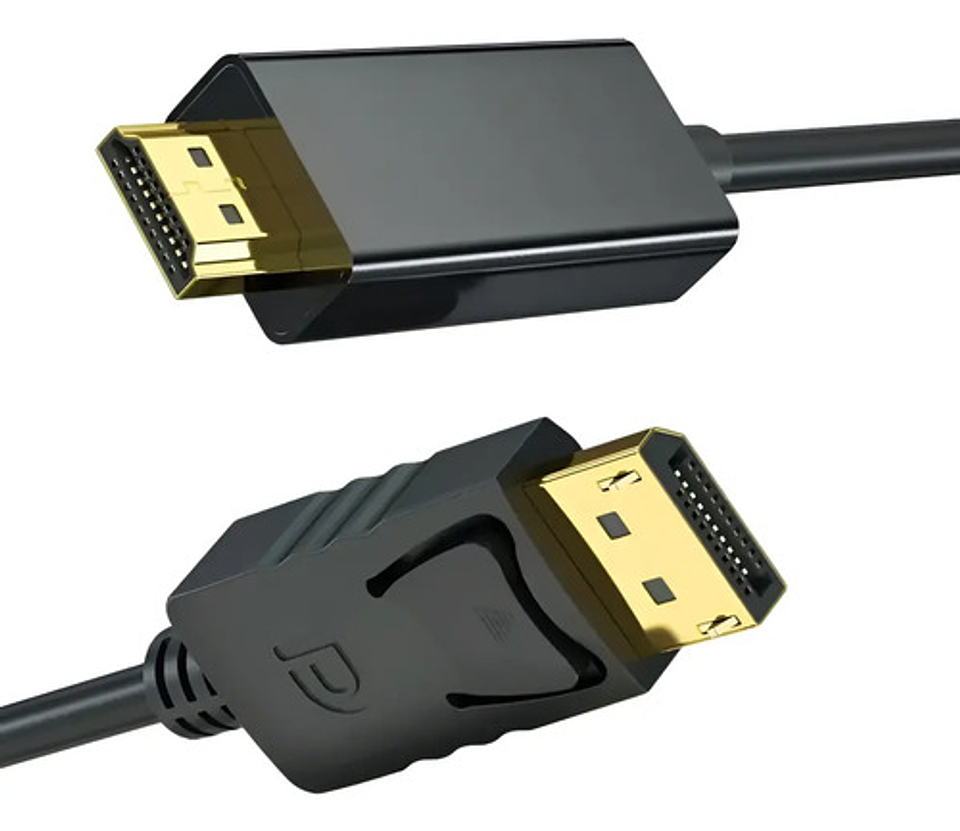 Cable Dp A Hdmi 4k, Displayport A Hdtv Monitor Tarjeta Video 1