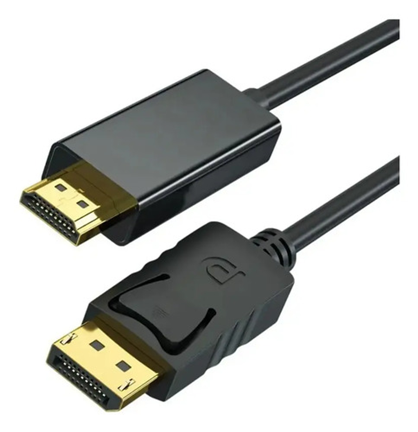 Cable Dp A Hdmi 4k, Displayport A Hdtv Monitor Tarjeta Video 2