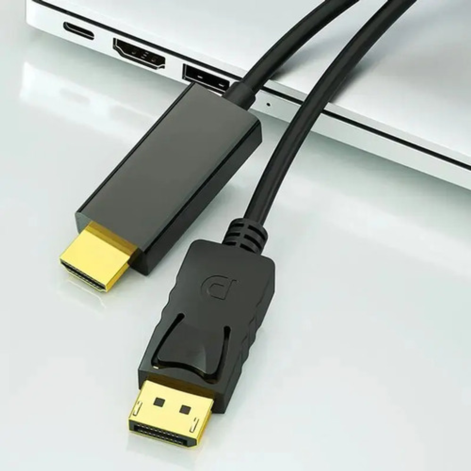 Cable Dp A Hdmi 4k, Displayport A Hdtv Monitor Tarjeta Video 6