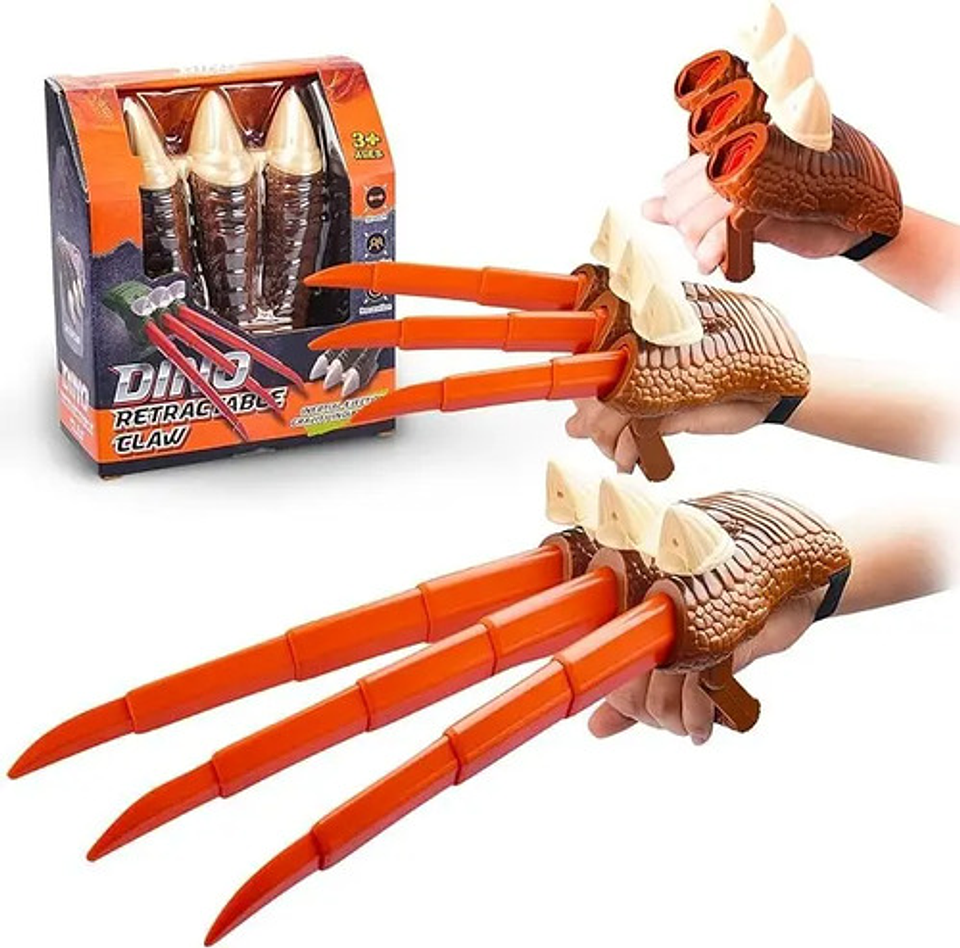 Juguete Garras Retráctil Realista Dinosaurio Para Niños 1