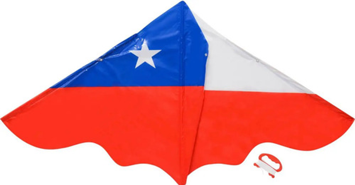 Cometas Volantín Pack X12 Bandera Chile Fechas Patrias 18 4