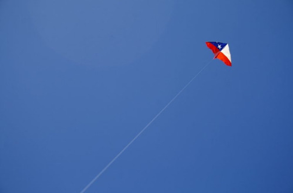 Cometas Volantín Pack X12 Bandera Chile Fechas Patrias 18 5