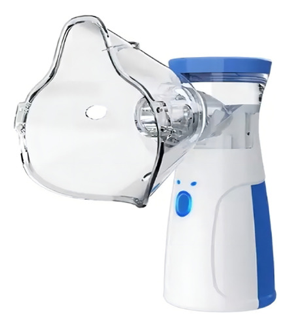 Nebulizador Portátil Inhalador Batería Recargable Usb Color Blanco 1