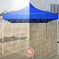 Toldo Plegable Thek Azul 3x3 Metros Impermeable Retráctil Con Protección Uv - Miniatura 5
