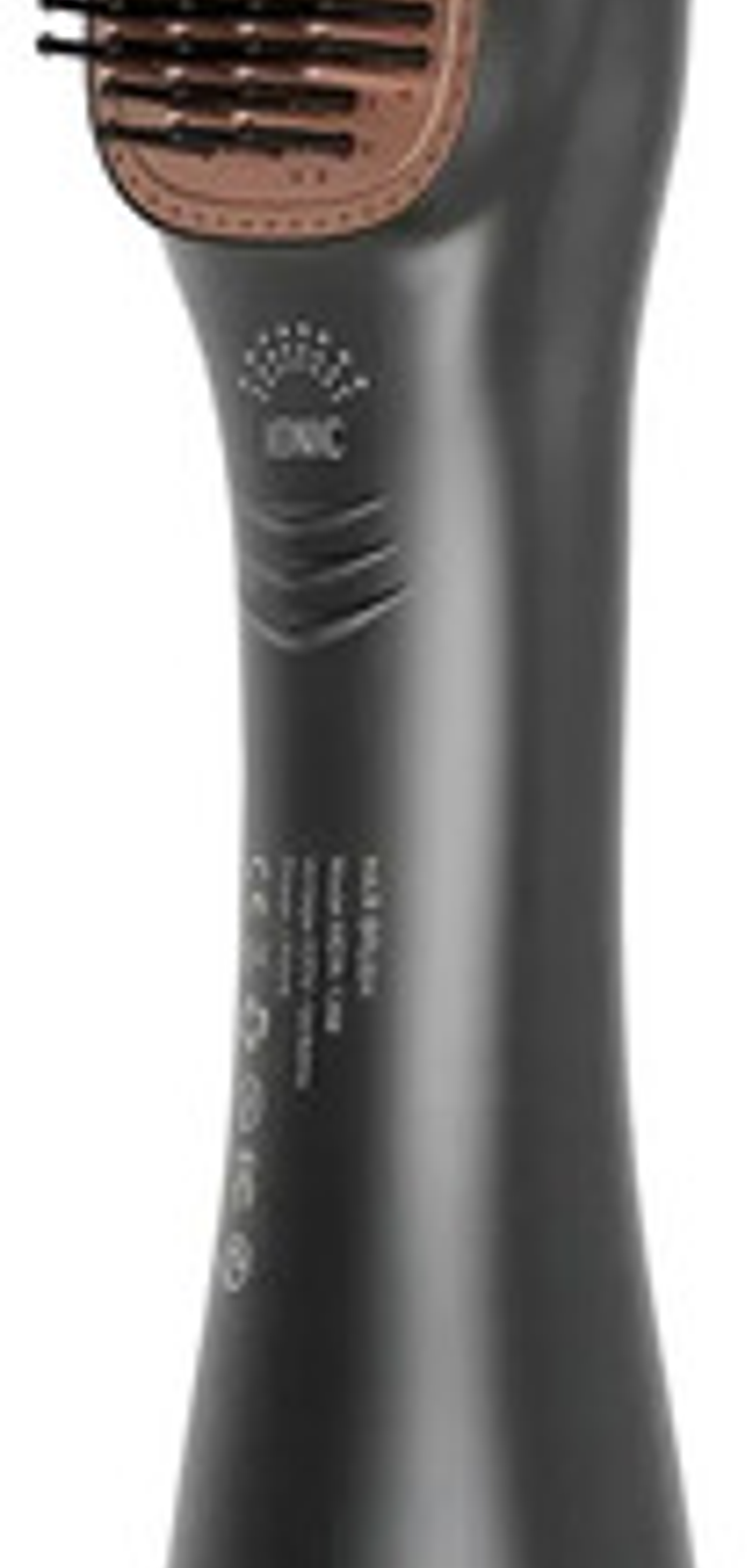 Cepillo Secador Alisador Cepillo Plancha Peine Secador 2en1 Negro 2