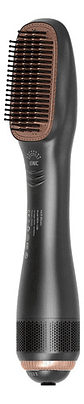Cepillo Secador Alisador Cepillo Plancha Peine Secador 2en1 Negro - Miniatura 2