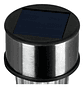 Kit 10 Focos Tipo Estacas Solares Jardín Quincho Patio Led Color Plateado - Miniatura 3