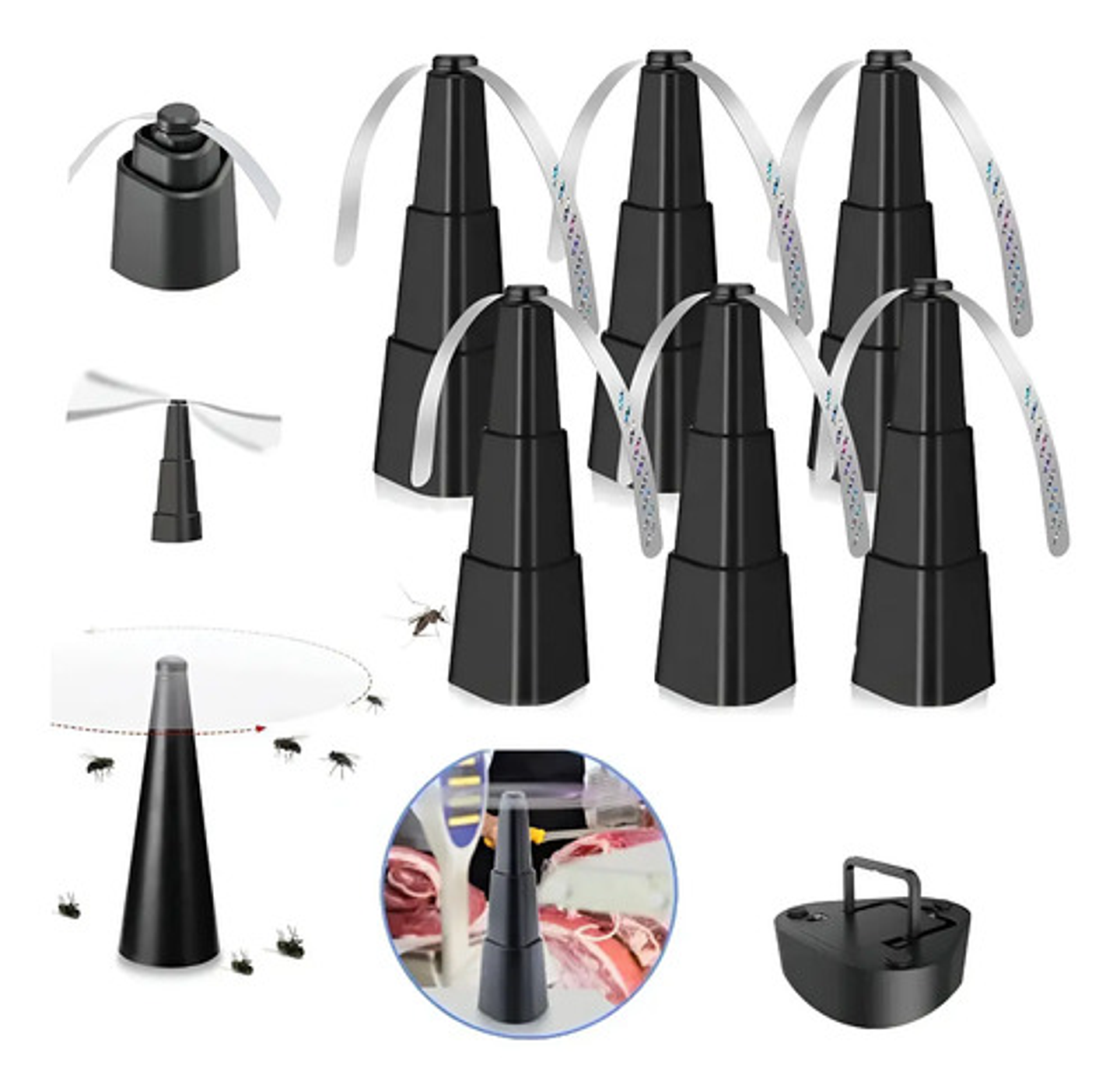 4 Mosquitero, Moscas Repelente, Mosquitero 1