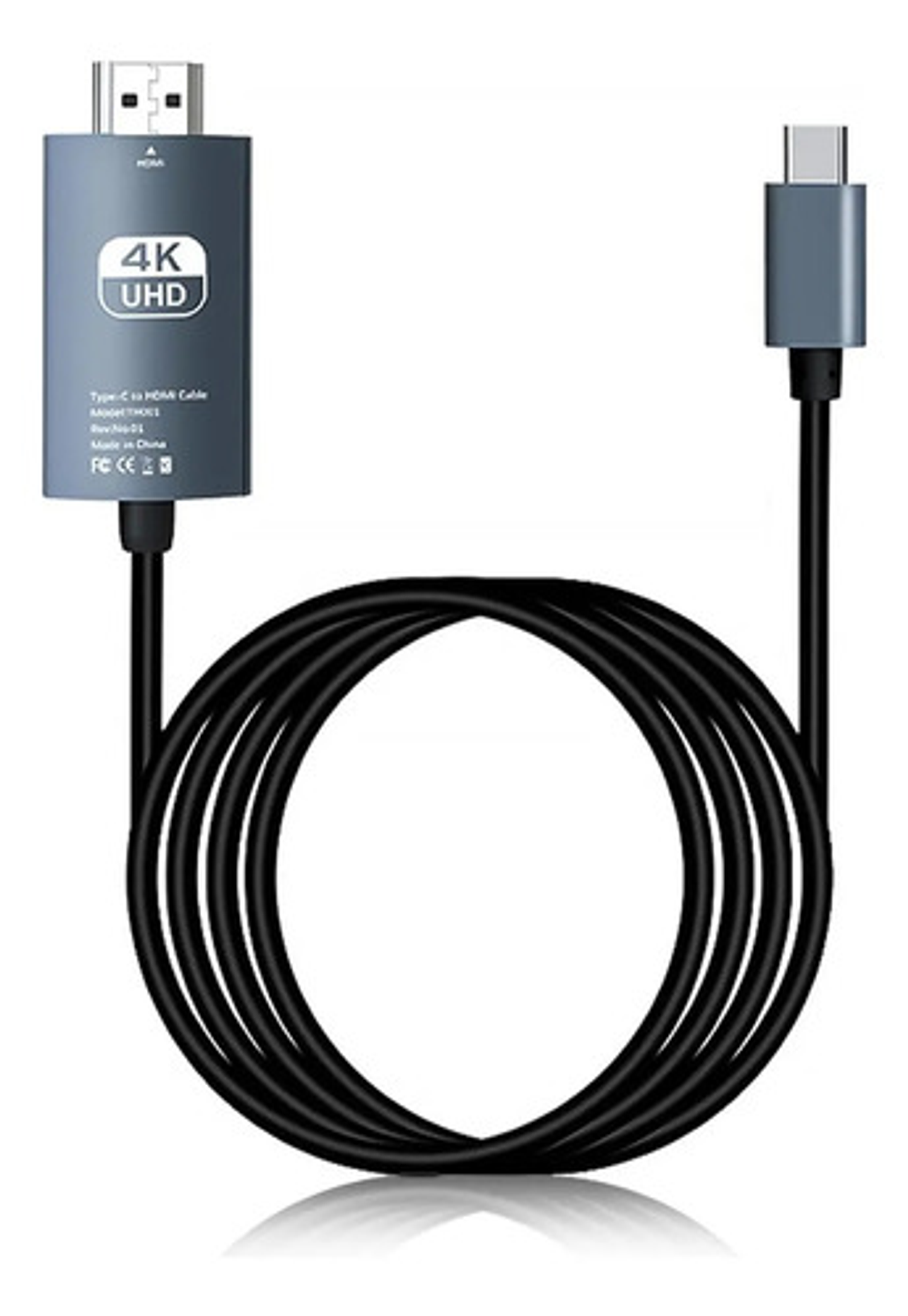 Adaptador Cable Usb Tipo C A Hdmi/ Usb-c A Hdmi 4k 1
