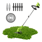 Cortadora Inalámbrica De Pasto Baterias Y Accesorios Color Negro - Miniatura 1