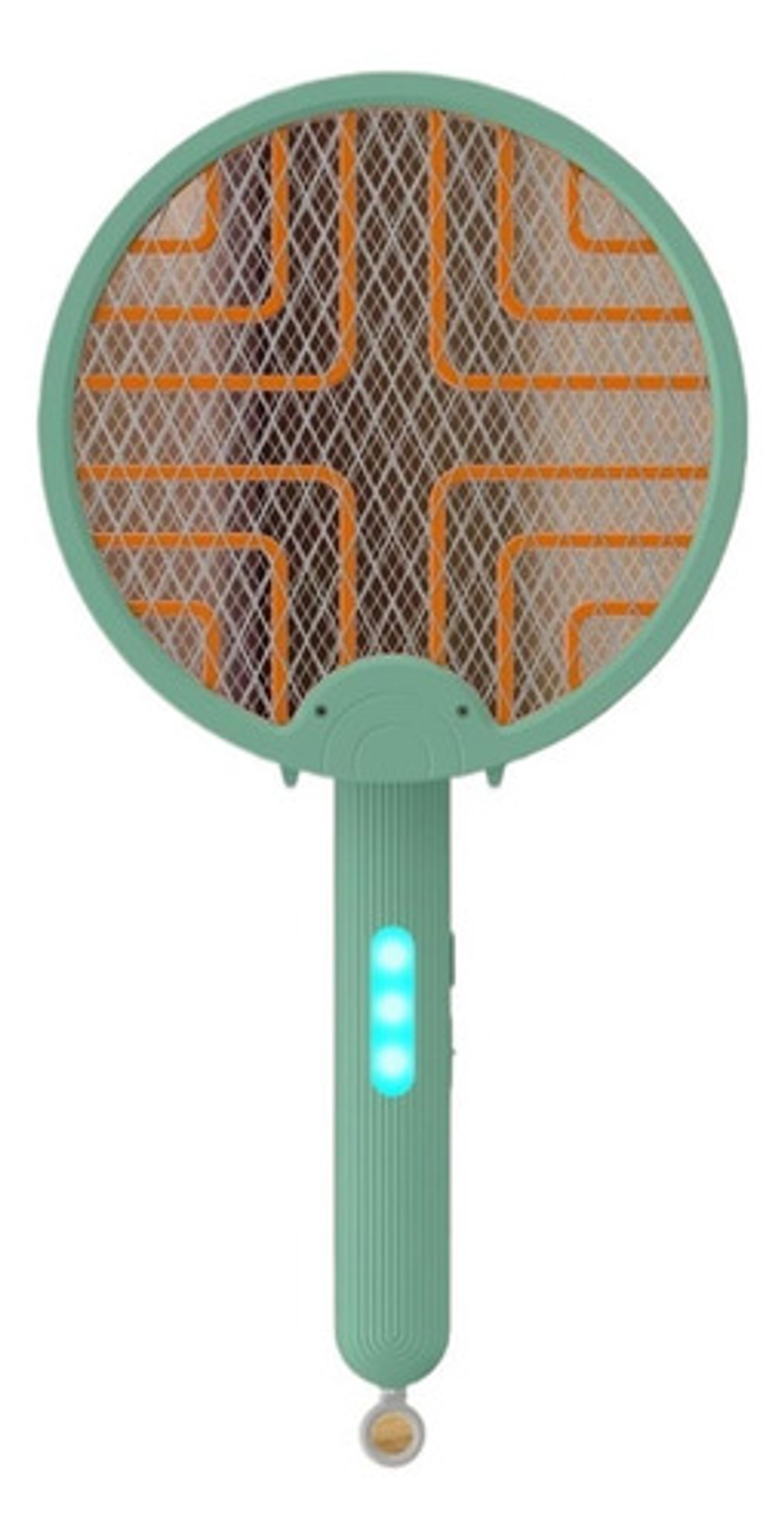 Raqueta Matamoscas Eléctrico Recargable 3en1 Mata Mosquito 2