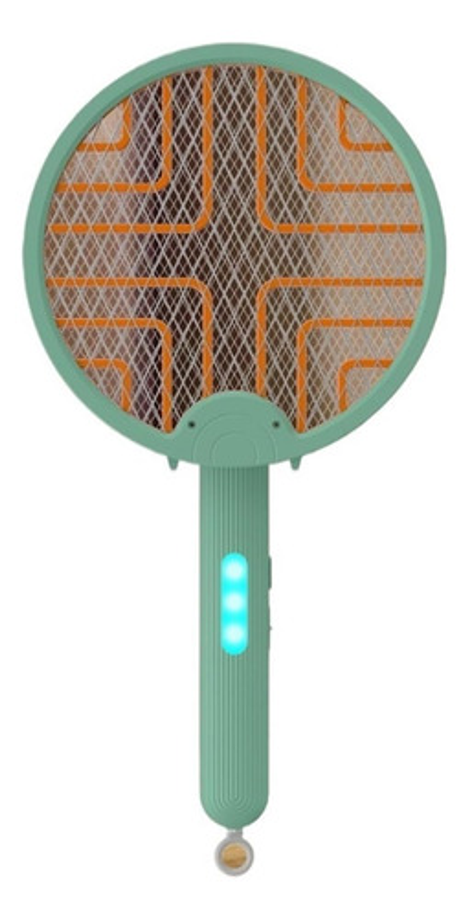 Raqueta Matamoscas Eléctrico Recargable 3en1 Mata Mosquito 2