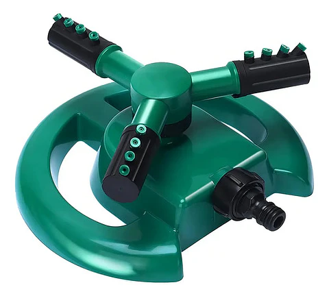 Aspersor De Riego Regador Jardin Automatico Riego Giratorio