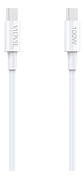 Cable Tipo C A Usb-c Carga Rápida 1.2m 20v/5a (pd 100w) Blanco - Miniatura 2