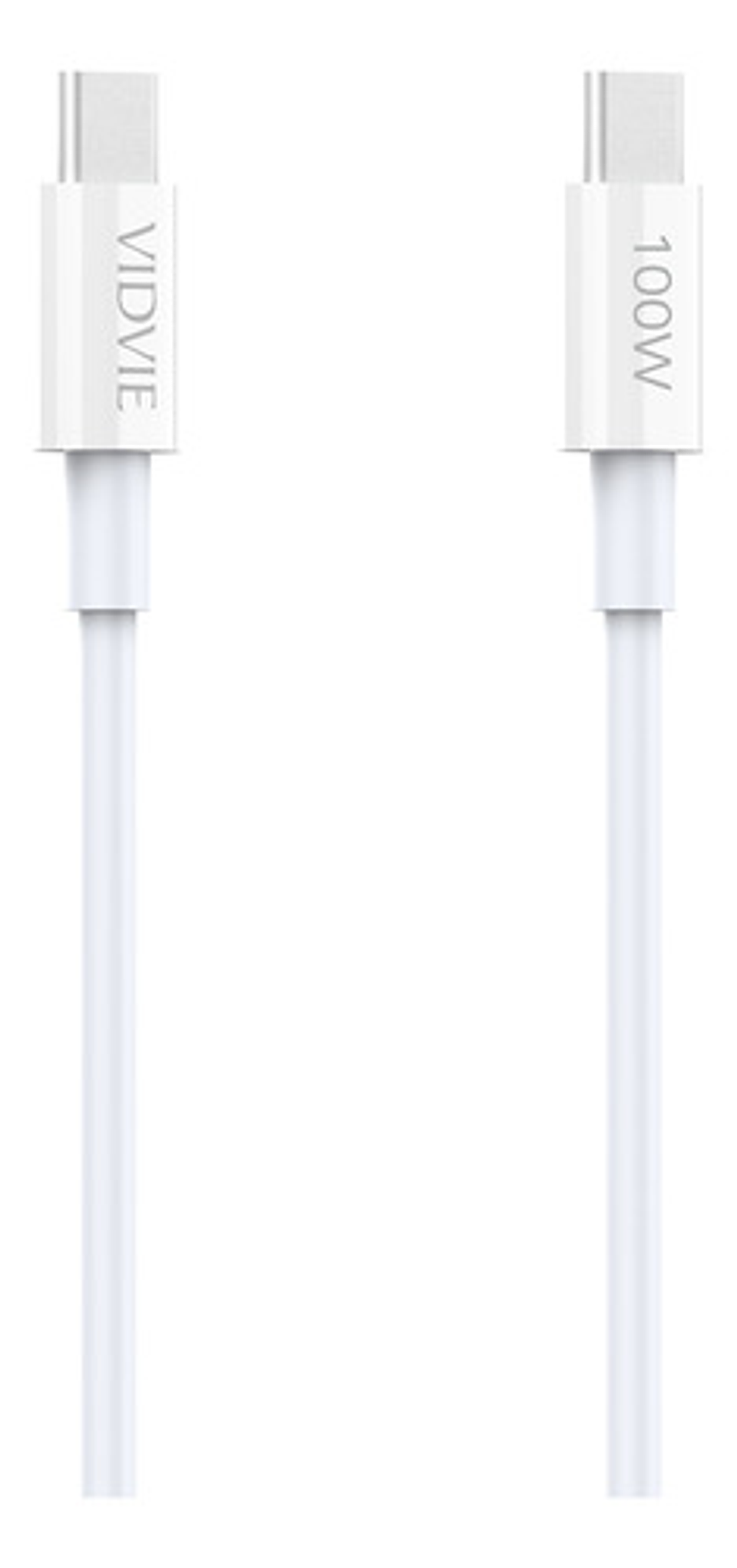 Cable Tipo C A Usb-c Carga Rápida 1.2m 20v/5a (pd 100w) Blanco 2