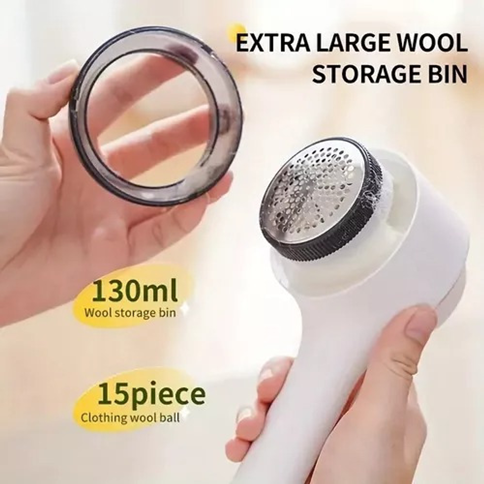 Removedor Eléctrico De Pelusas Thek 6 Cuchillas Led Tipo C 6