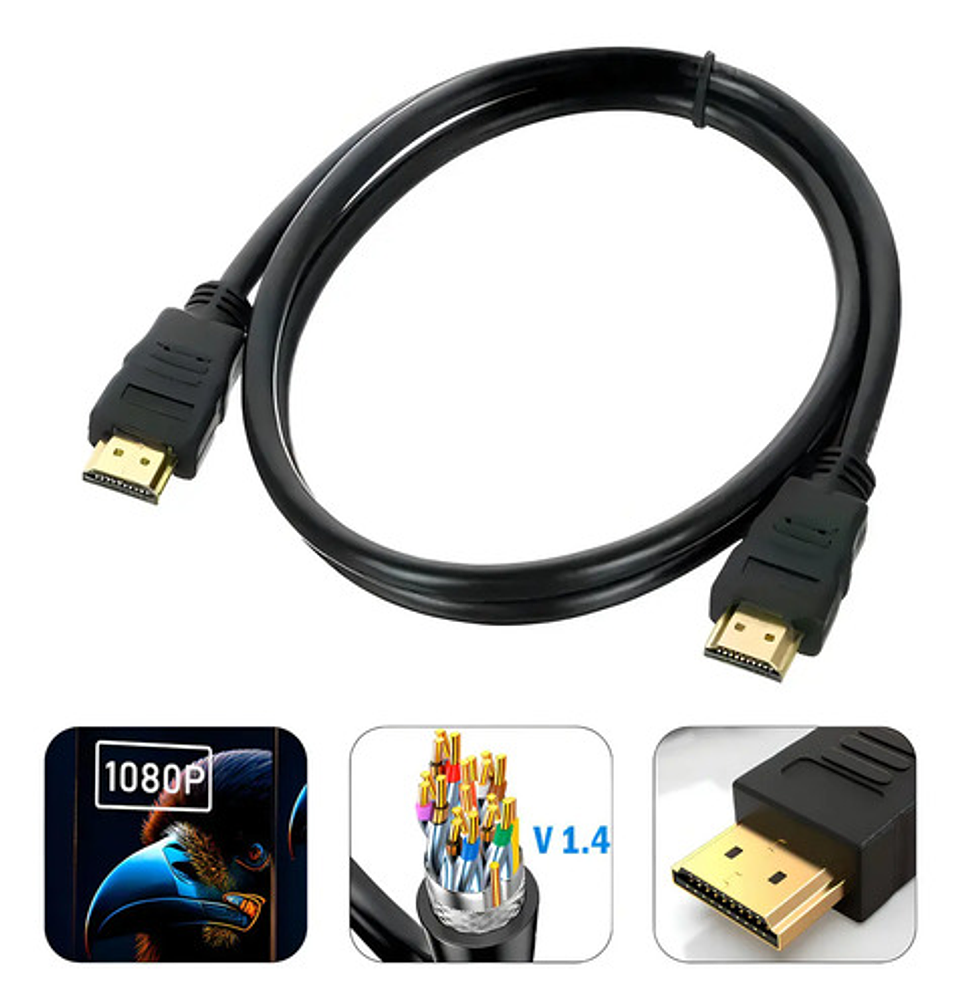 Cable Hdmi 4k De 1.5 Metros Protegido [anti Golpes 1