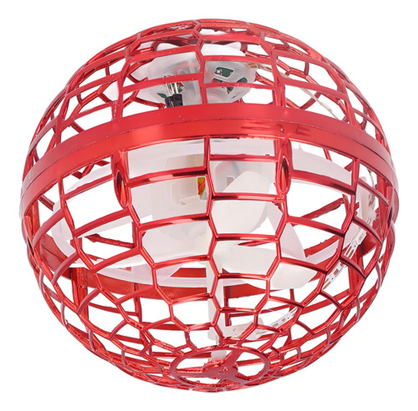 Pelota Voladora Flynova Pro Magic Spinner Led 360°, C Color Rojo Variada 3