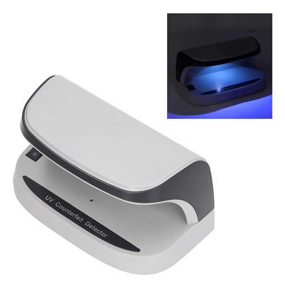 Detector De Billetes Falsos Uv Led Portatil Recargable Usb Maquina Verificadora 4