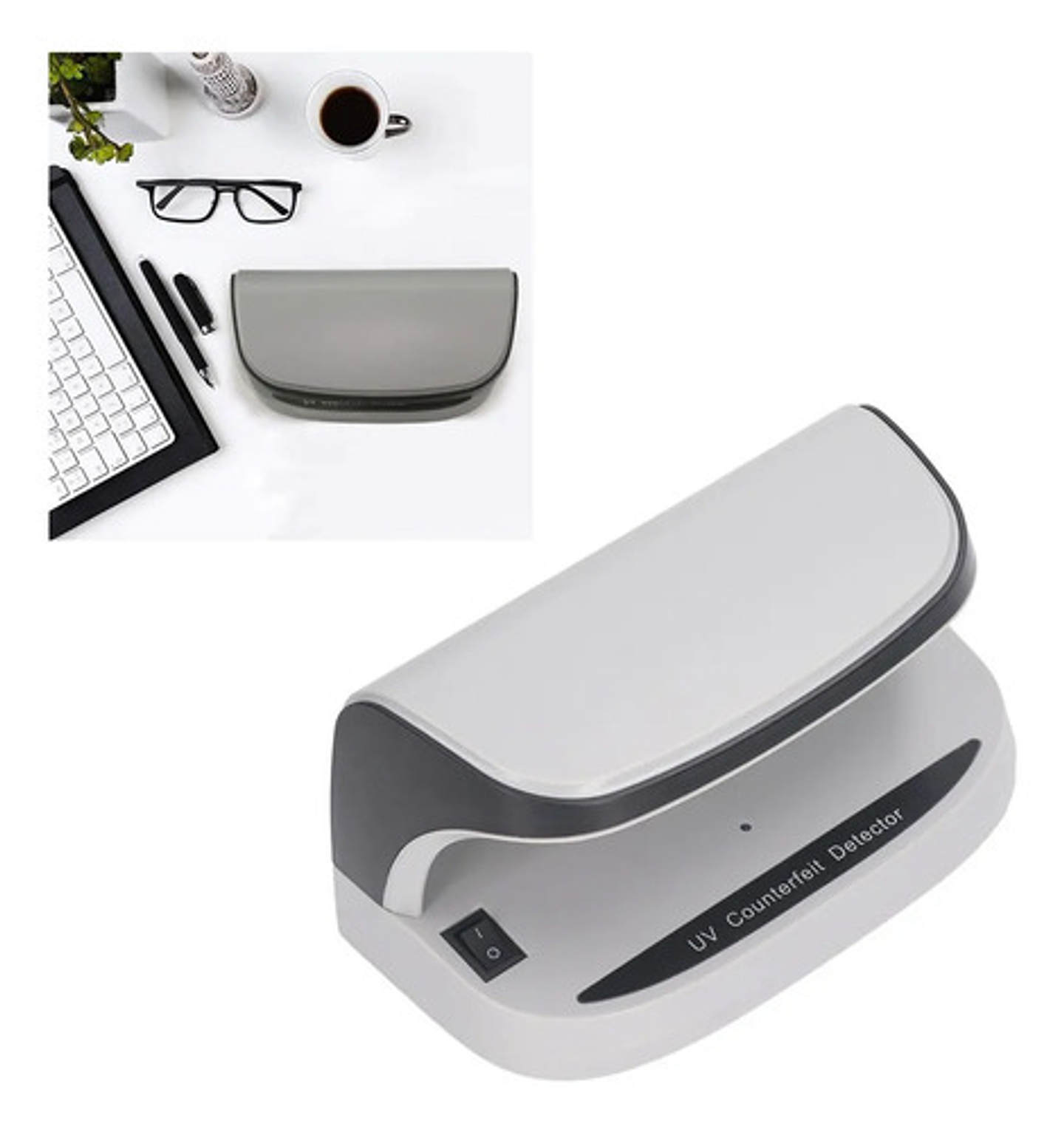 Detector De Billetes Falsos Uv Led Portatil Recargable Usb Maquina Verificadora 7