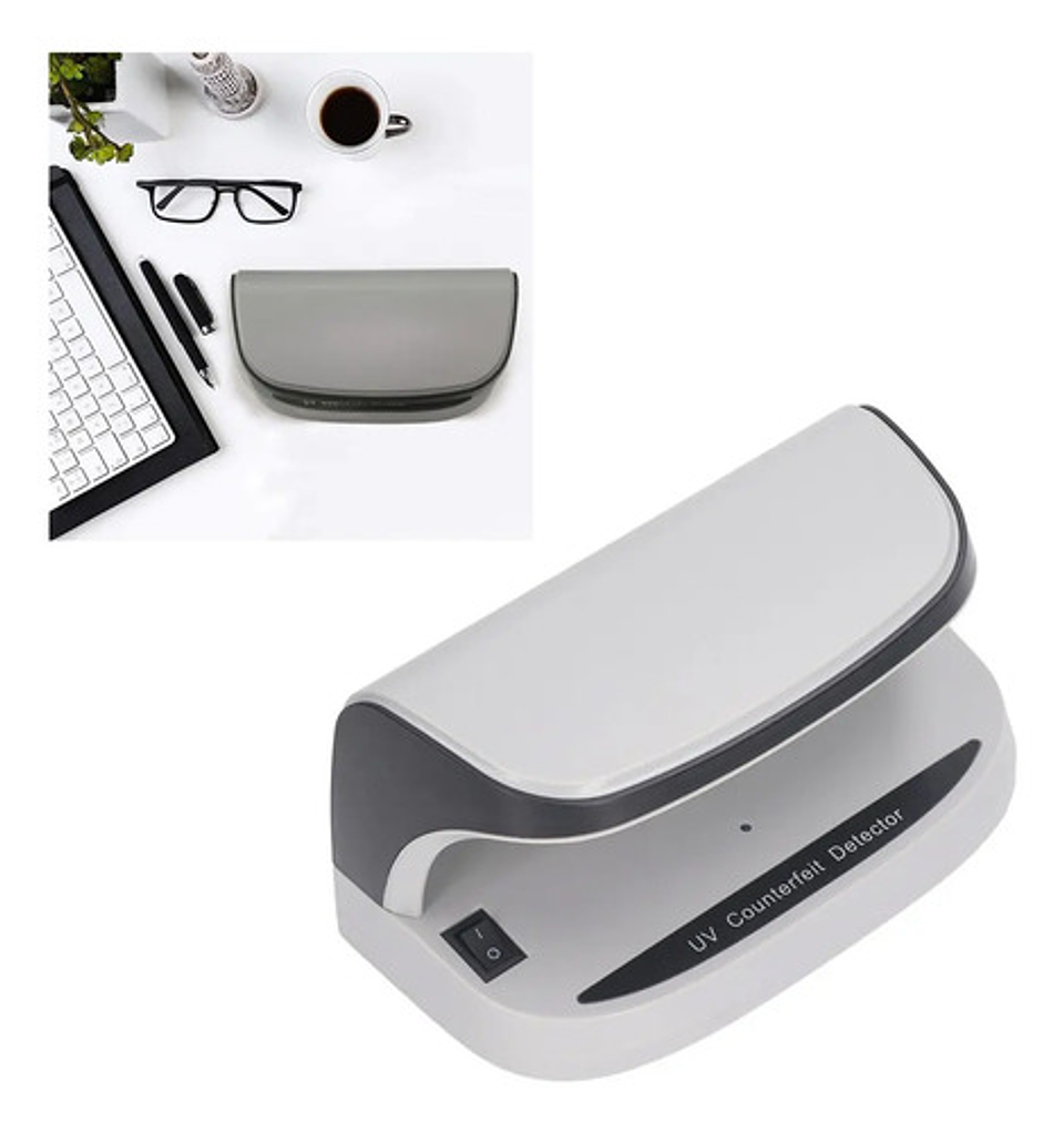 Detector De Billetes Falsos Uv Led Portatil Recargable Usb Maquina Verificadora 7