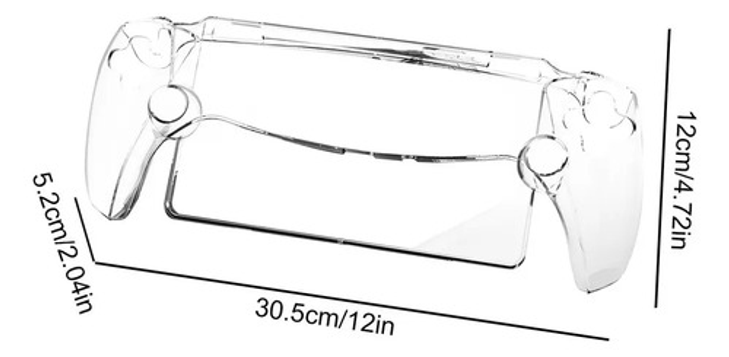 Funda Protectora Acrilica Completa Para Ps5 Portaltil 2