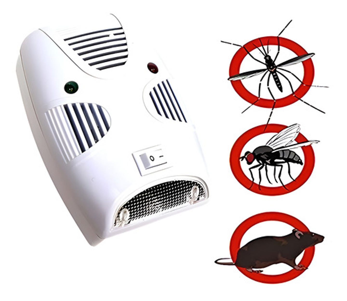 Repelente De Plaga Ratones Electrónico Ultrasónico Riooex 8