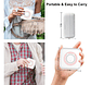 Mini Impresora Térmica Portátil Bluetooth 5 Rollos Repuesto - Miniatura 2