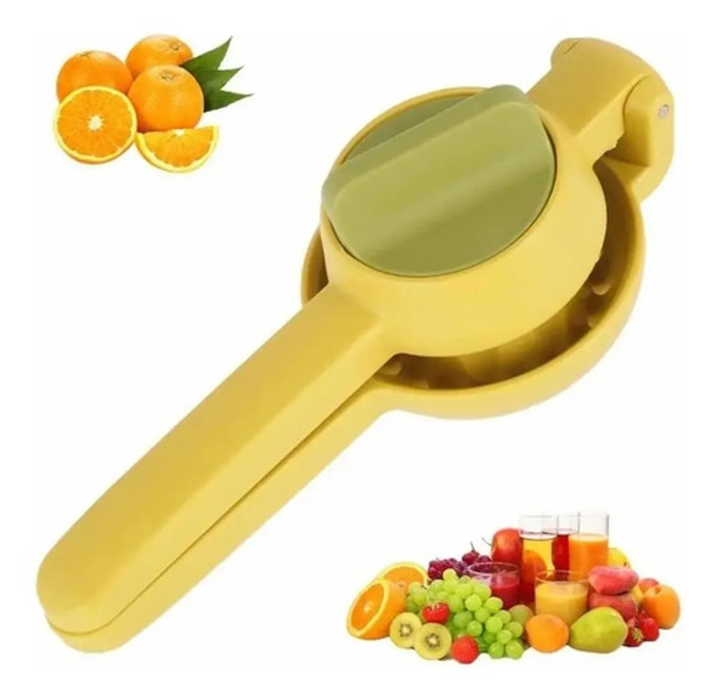 Exprimidor Manual De Limón Doble Mango Prensa Cocina 1